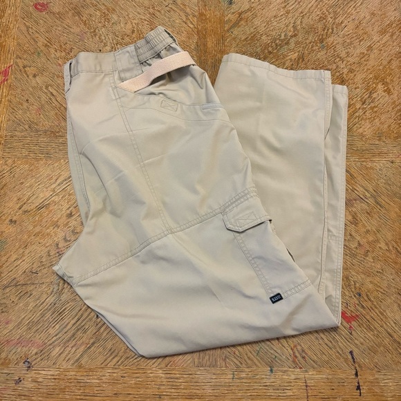 511 Tactical Series Men’s Tan Khaki Cargo Utility Work Pants 40 X 34 - Picture 1 of 7